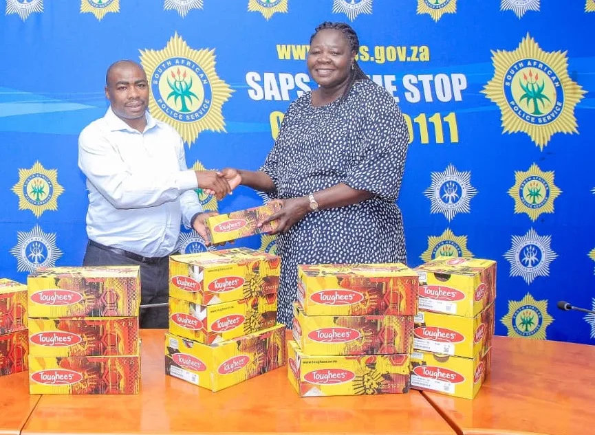 Police and Old Mutual say the donation is part of efforts to support flood-affected communities in Vhembe.