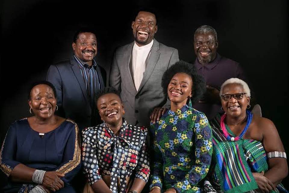 Actors from SABC2 soapie Muvhango, one of South Africa’s long-running television dramas.