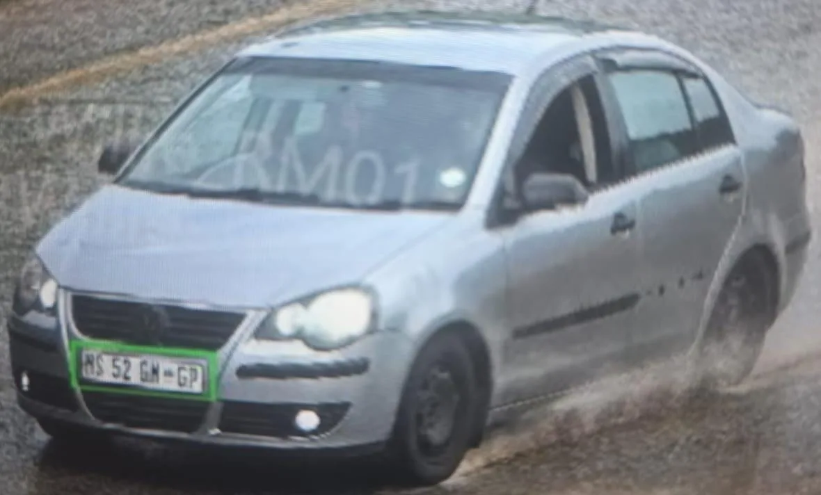 Fake number plate The suspects, believed to have used false number plates, fled in a grey Volkswagen Polo after the incident.